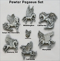 Pewter-Pegasus-Set